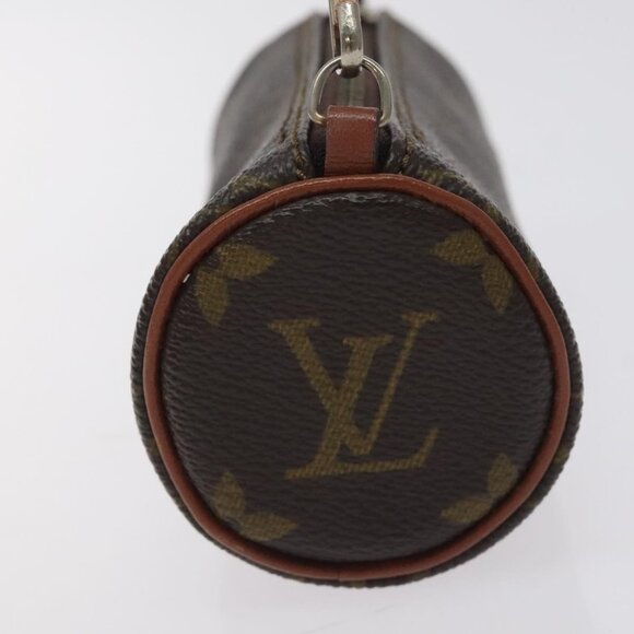 LOUIS VUITTON Monogram Papillon Pouch LV Auth 129857 - Picture 4 of 16